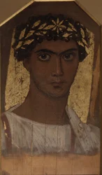 A Young Man in a Gold Wreath